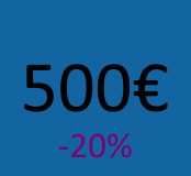 Saldolataus 500€